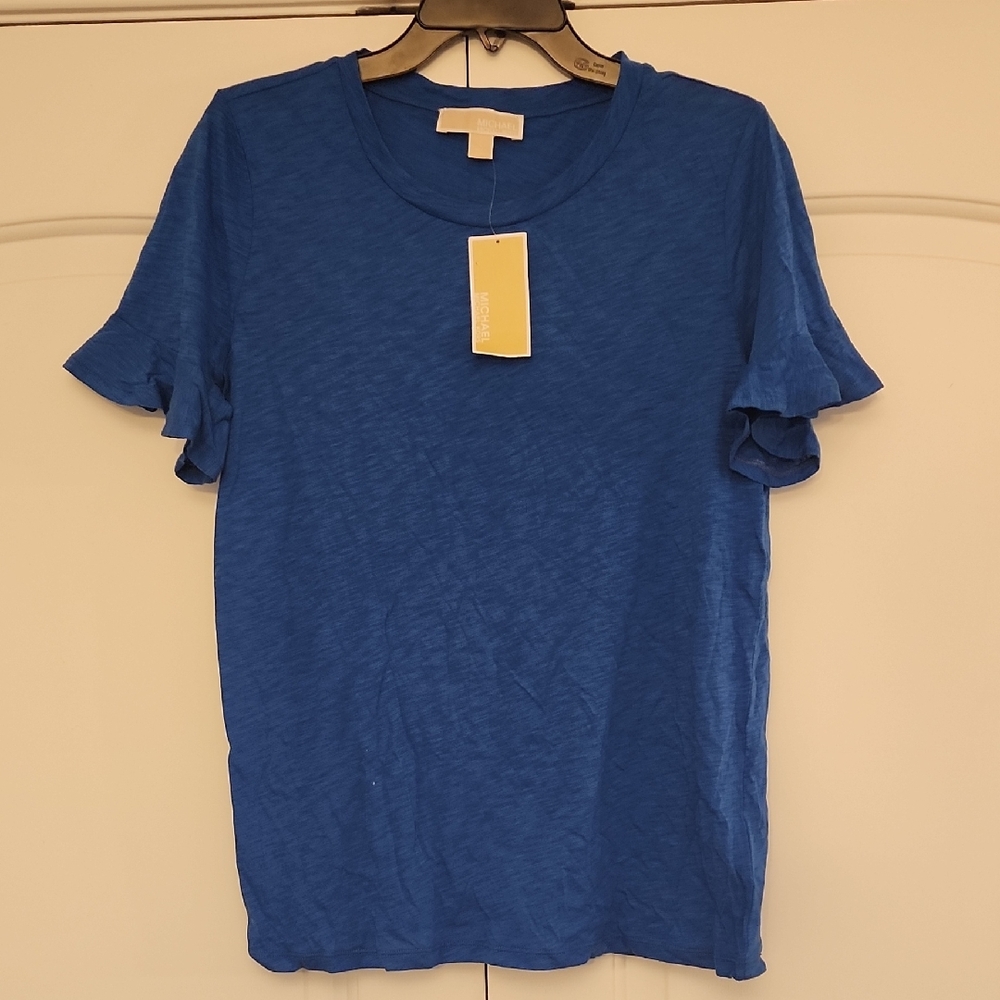 Michaels Vibrant Blue Short Sleeve Tee